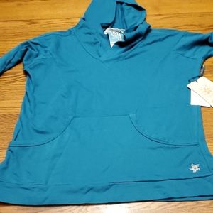 NWT Satva Kama hoodie color ocean depths